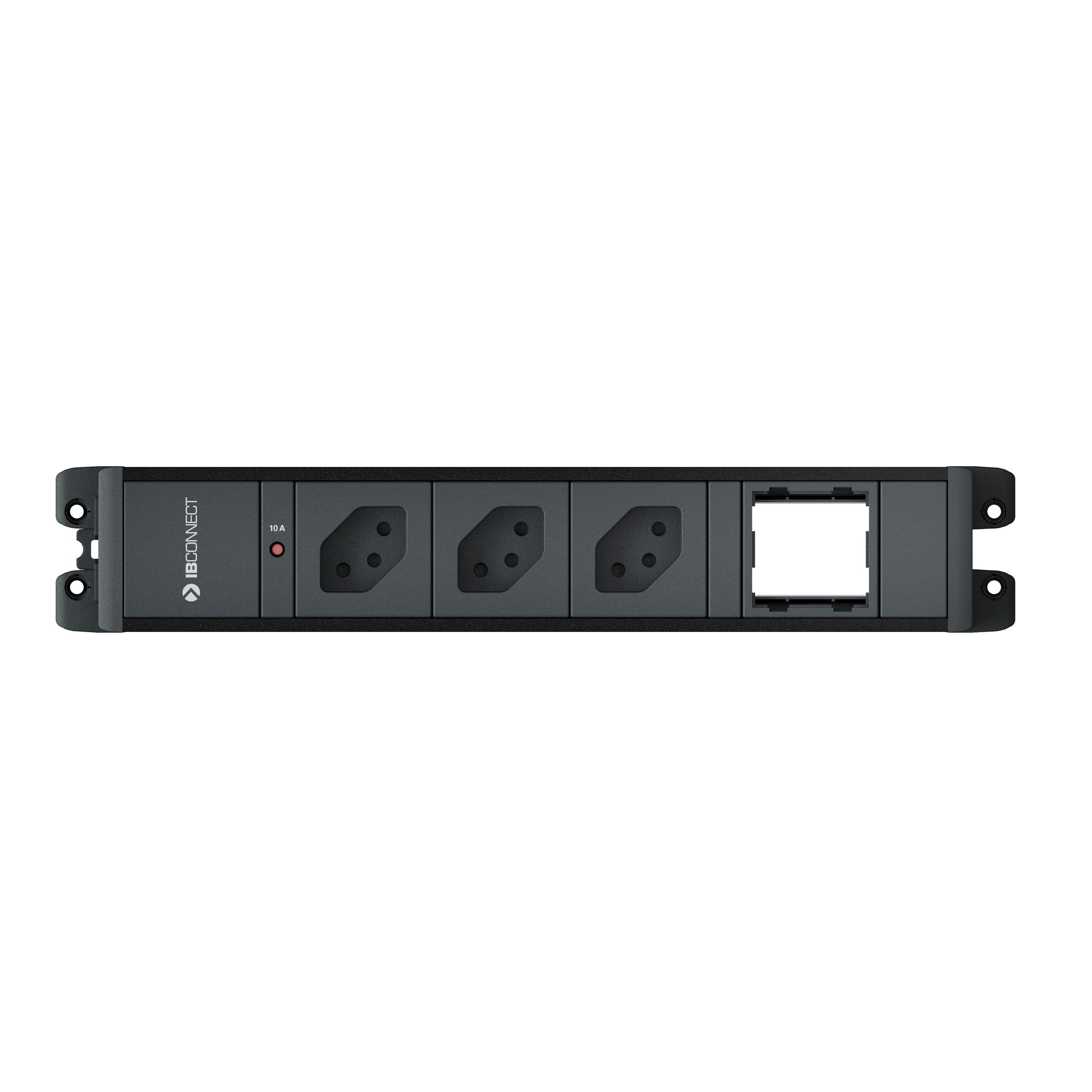 CUBO bloc multiprise noir 3x type 13 2x USB-C 36W aimant - MAX HAURI AG