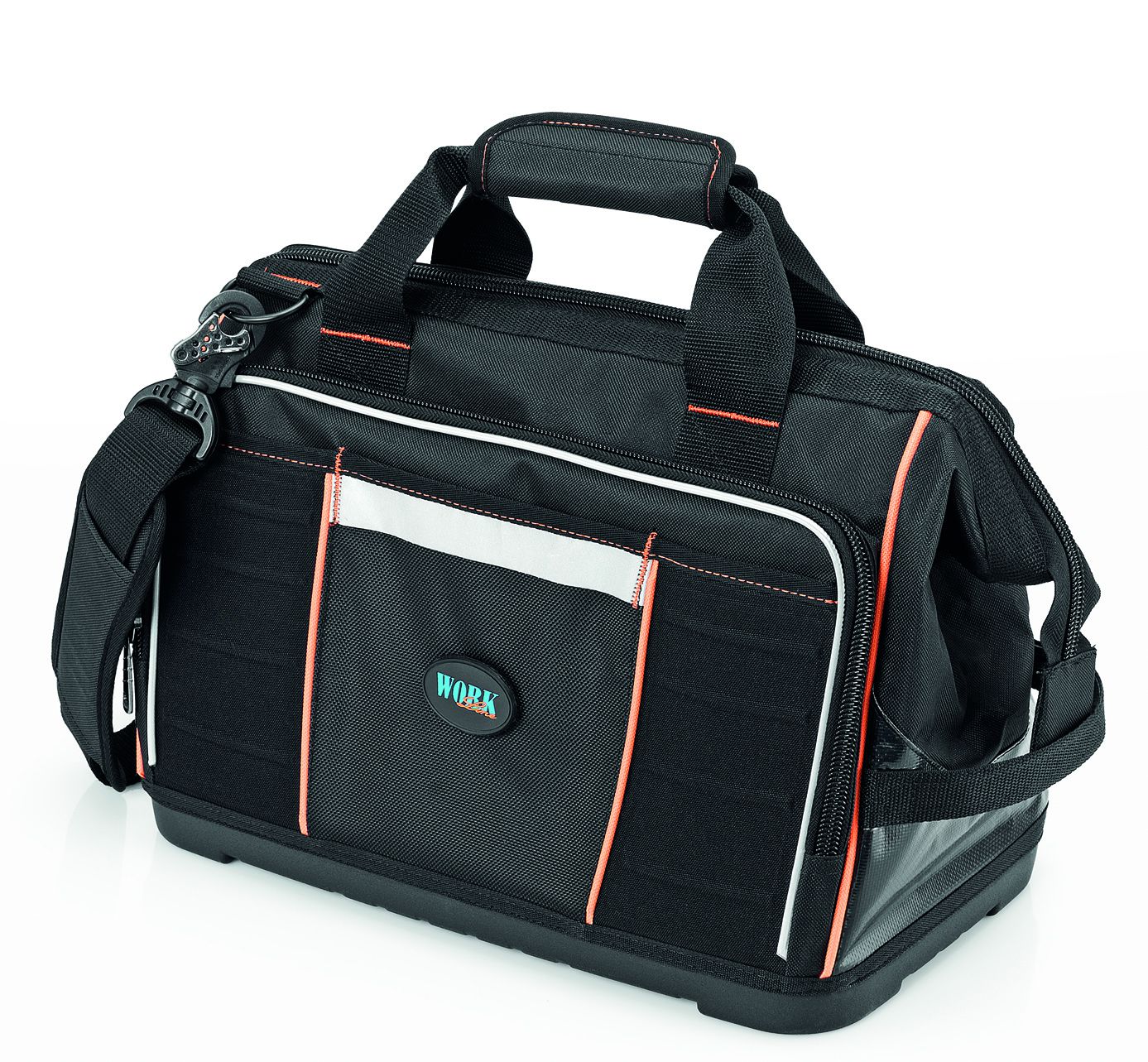 Werkzeugtasche-S mit stabilem Kunststoffboden, 410 x 300 x 230mm