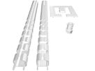 Kabelschlangen-Set Geoflex 1.25m weiss RAL9003