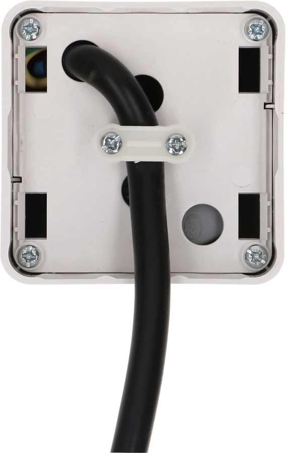 presa aggiuntiva 1x tipo 13 USB C+C compatta bianco 0.5m AC166