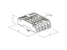 SLK7 morsetti di collegamento 5 poli 0.5-2.5mm2 super piatto bi
