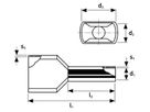 capocorda doppio isolato 2x 1.5mm² x 12mm nero