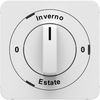 Front plates for turnable switch 0-Inverno-0-Estate white