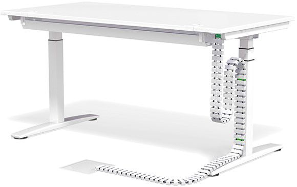 Kabelschlange Cube SL 1.00m weiss RAL9003