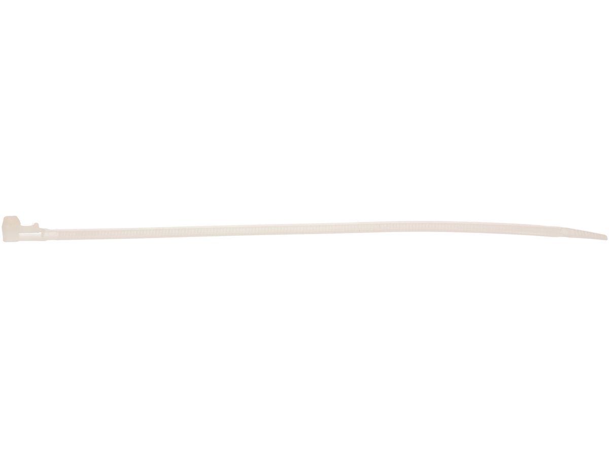 Collier de câblage, réouvrable, 7,5x280mm, ø76mm,36kp, naturel