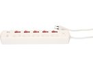 Steckdosenleiste Multi-Switch 5x Typ 13 2xUSB-C 1xUSB-A PD 20W ws