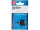 interruttore a bilico 1 pol 6(4) A 250V nero/argento