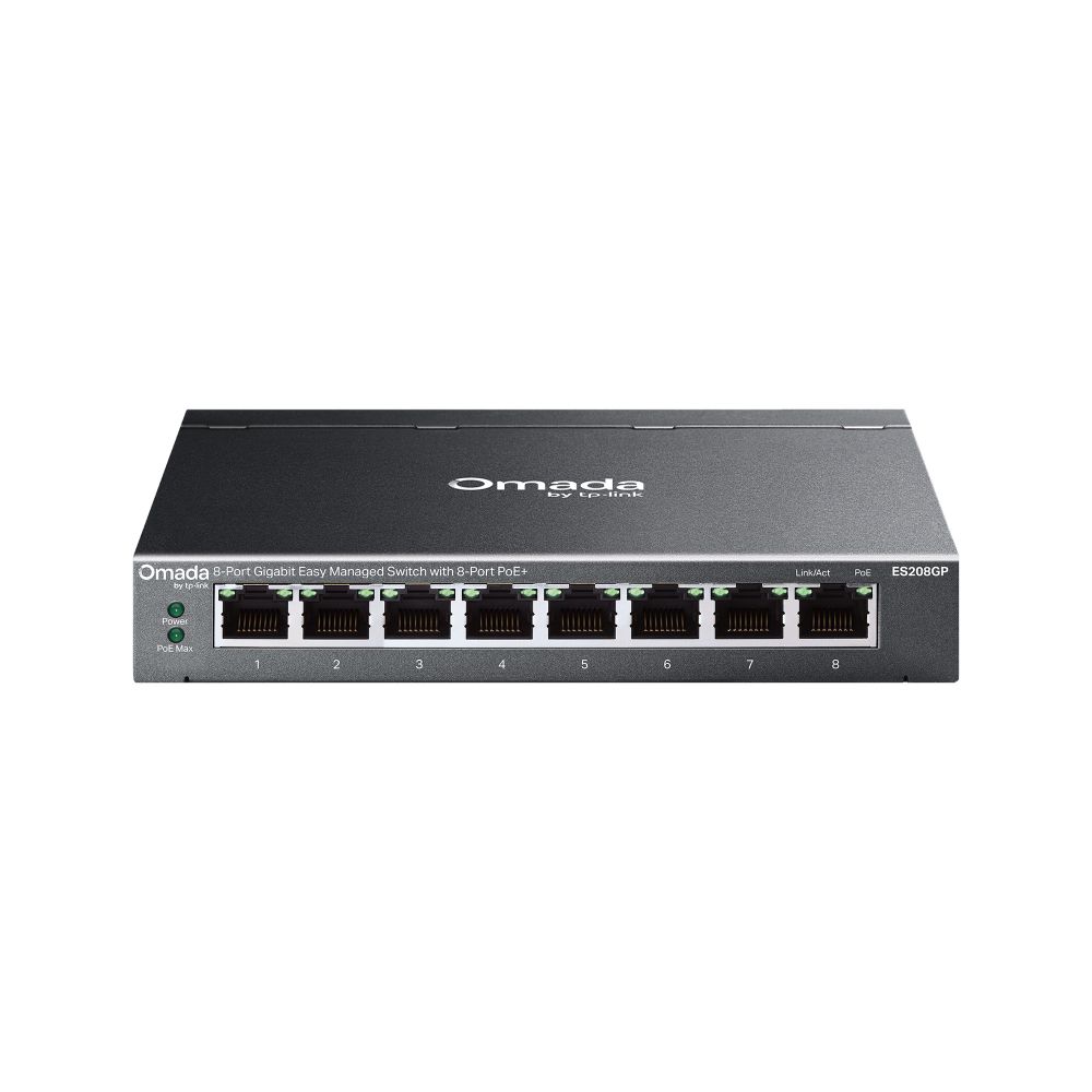 Netzwerk Switch 8 Port Easy Managed PoE+
