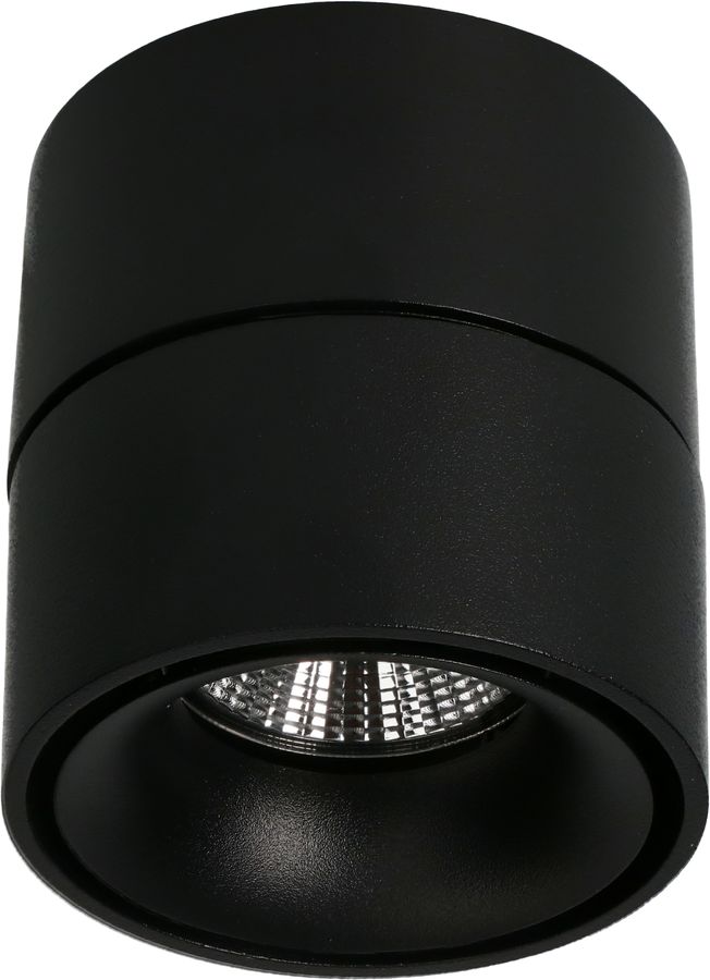 LED plafonnier SHINE mat noir 3000K 760lm 36°