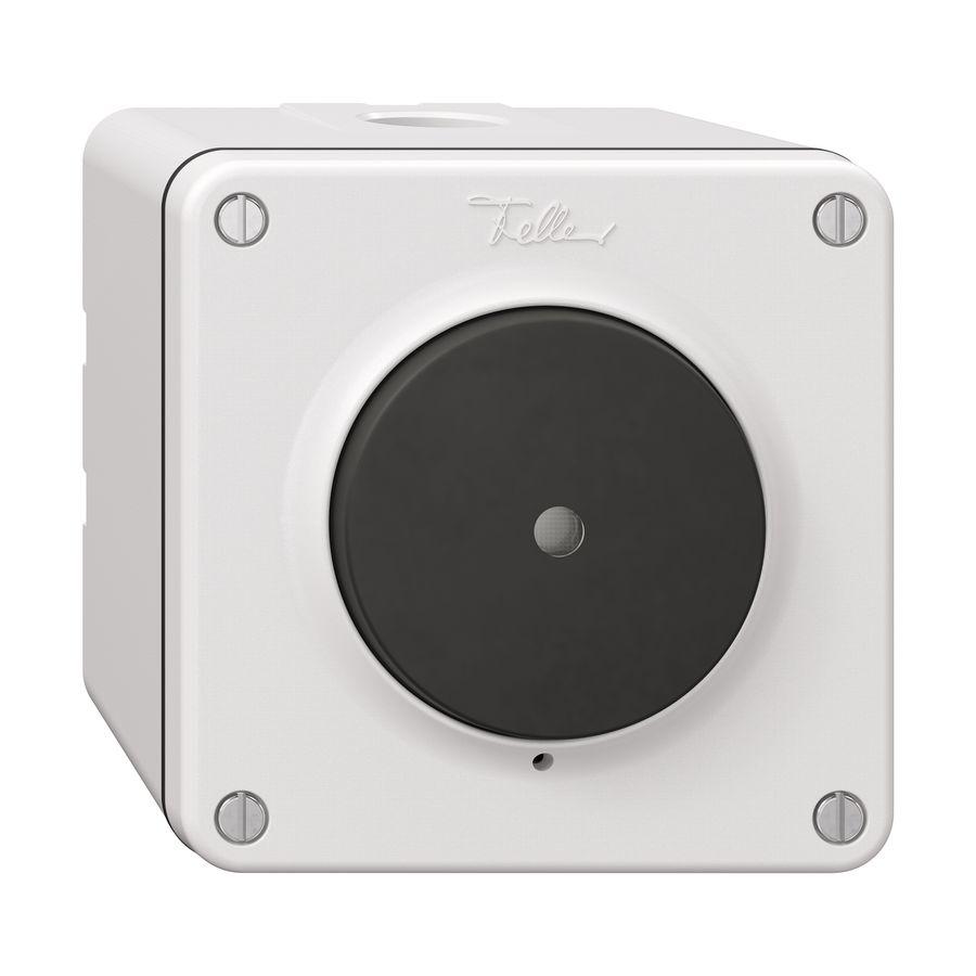 interruttore schema 3 illuminato dim.1x1 AP Nevo IP55 bianco
