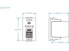 LIBERTY USB Charger QF05 TUF-R/HP mit USB-A/C 12/60W weiss