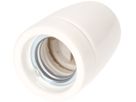 E27 Socket porcelain M10x1 / Colour: white