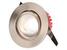 LED-Einbauspot SOLVO-IP65 Nickel gebürstet 3000K 750lm 38°