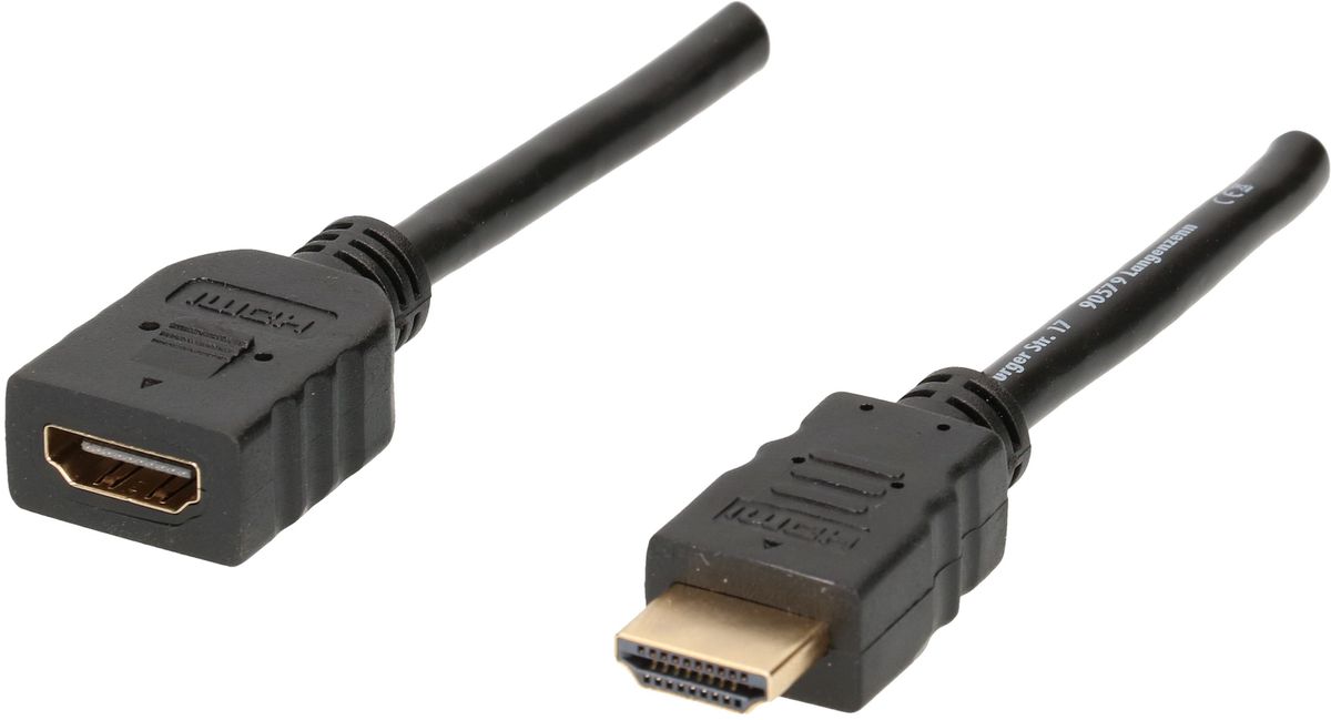 HDMI Kabel 1.5m schwarz  High Speed