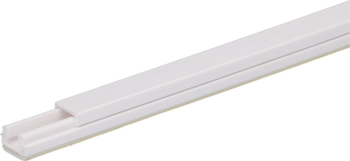 Canalina 9x5mm bianco autoadesivo 2m