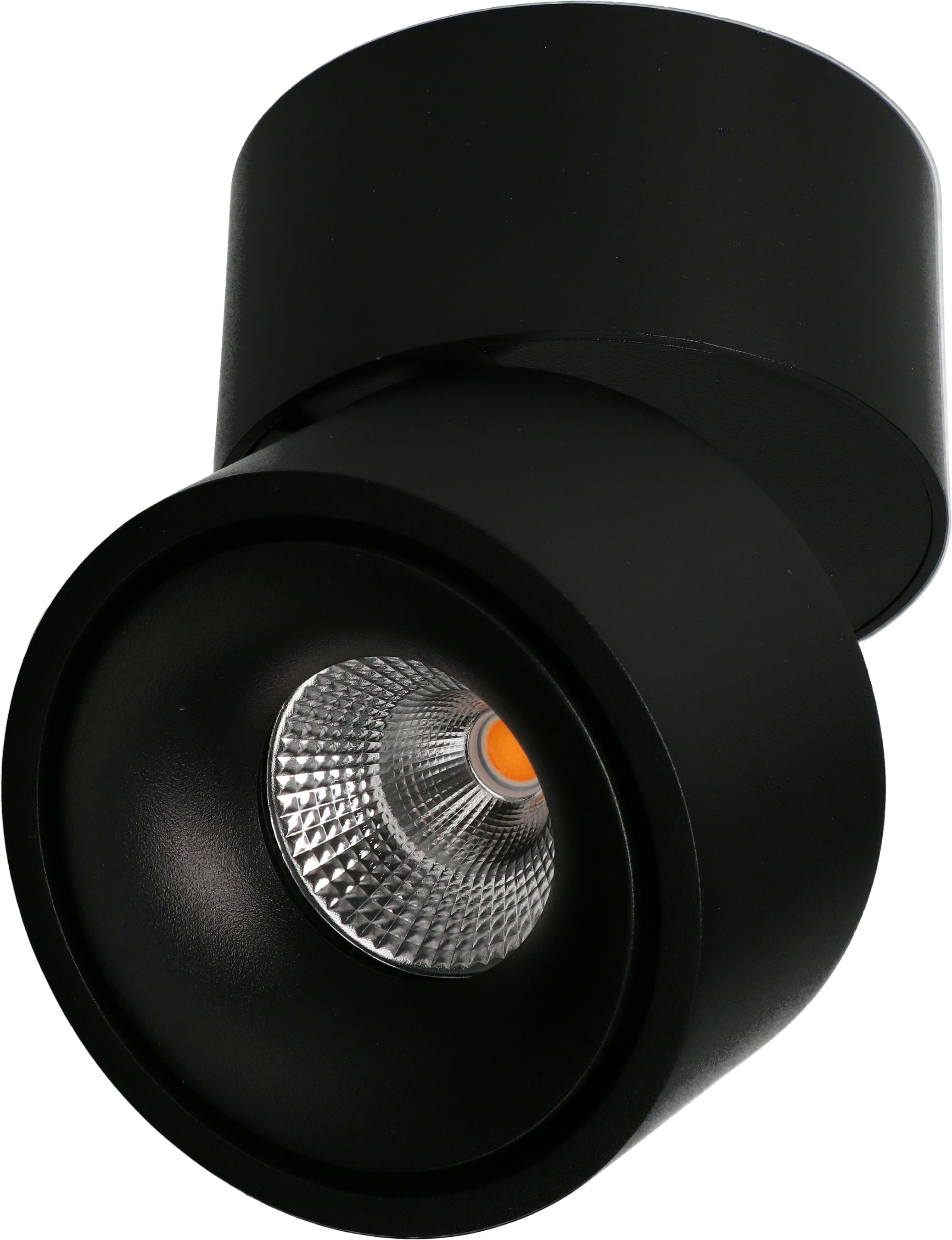 LED plafonnier BIG SHINE mat noir 3000K 1100lm 36°