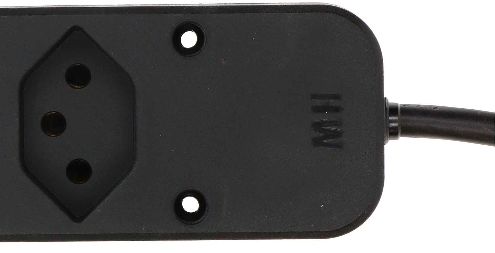 multiprise Swiss Line 5+1x type 13 noir 3m