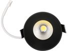 spot encastré à LED ATMA 68 noir 3000K 660lm 32°