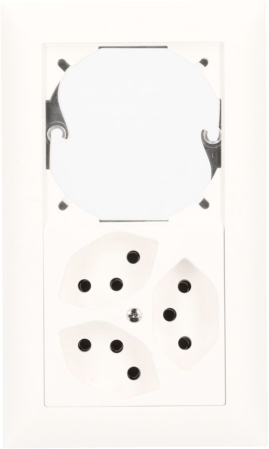 Kombination 3x Typ 13 / leer Gr.2x1 UP EdizioDue weiss