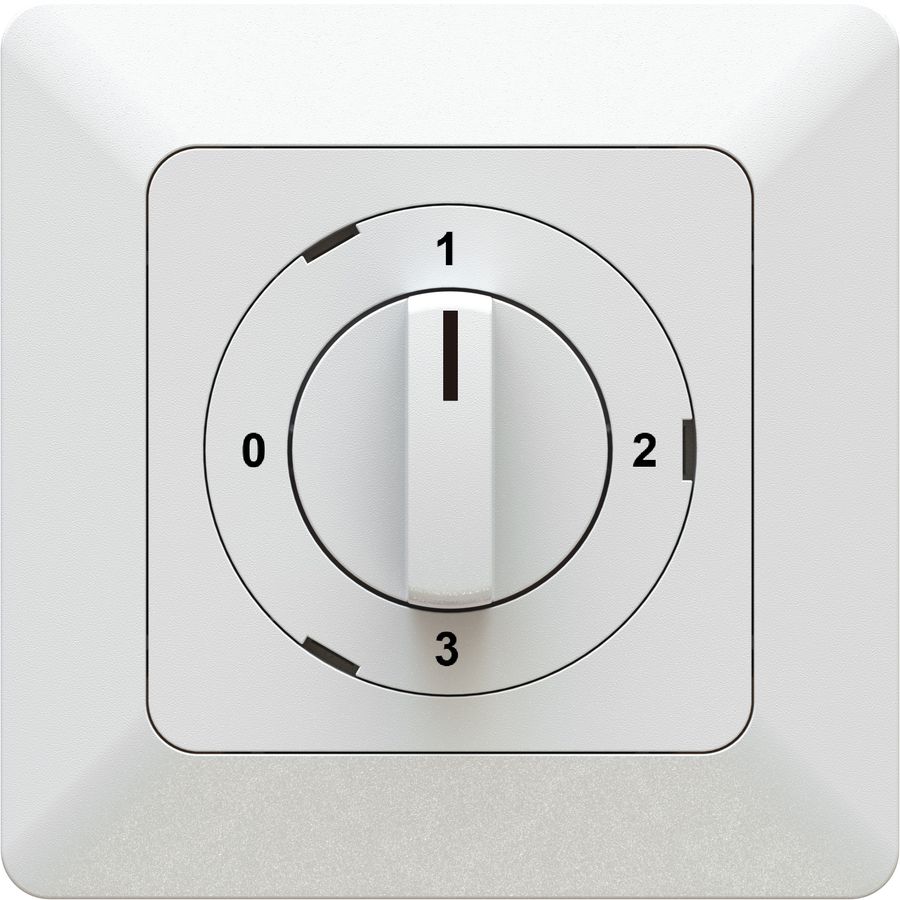 interrupteur rotatif schéma 5/1L 0-1-2-3 ENC priamos blanc