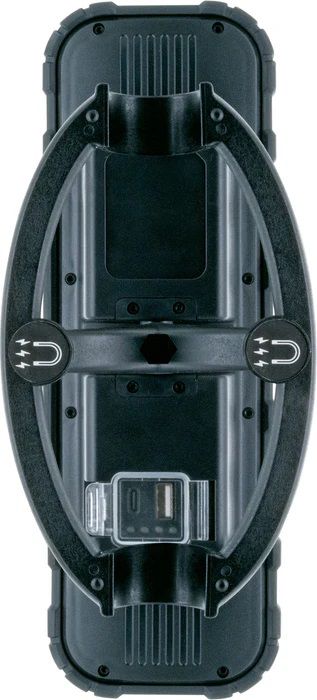 projecteur de travail rechargeable LED 2x 5W pliable noir/jaune