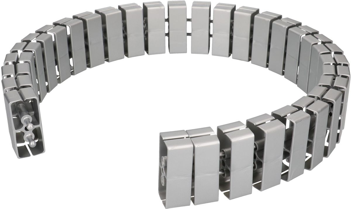 Kabelschlange Cube Silber