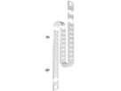 garniture serpentine de câble 1 Qube 1.29m blanc RAL9003 aimant