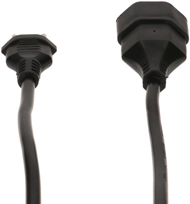 Rallonge TD H05VV-F3G1.5 10m noir BS type 12 / type 13