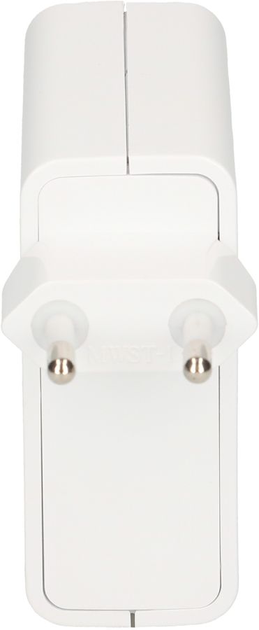 USB Ladeadapter 4x USB-A 24W LED Indikator, weiss