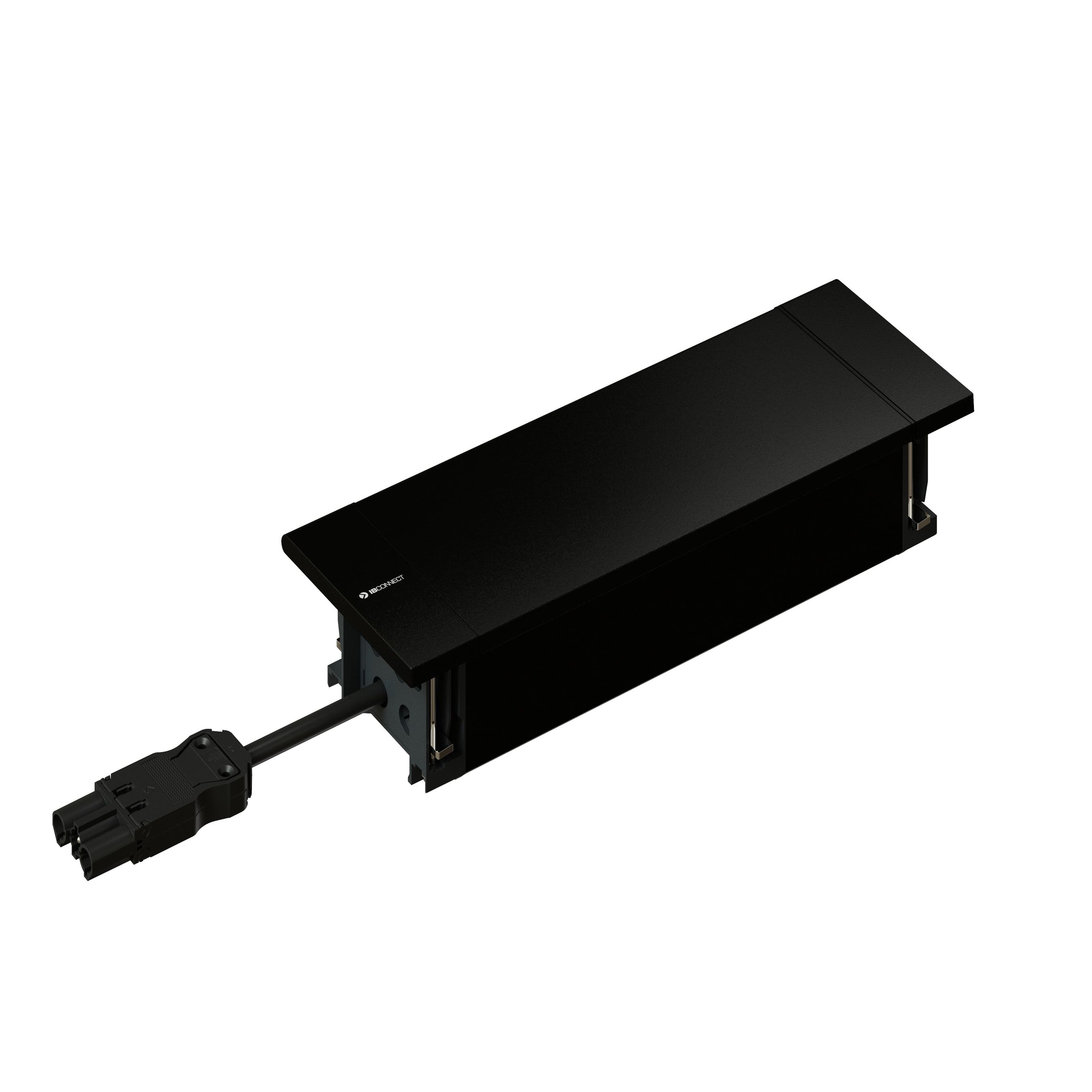 NEXO Steckdoseneinheit schwarz 3x Typ 13 1x USB-C/C