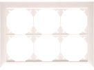 Abdeckrahmen Gr.3x2 UP EdizioDue weiss