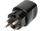 Stecker Typ 15 5-polig schwarz