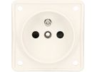 Steckdose 1x Typ E Apparat mit Frontplatte BS Berker Integro ws