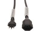 Rallonge GDV H07RN-F3G1.5 10m noir type 12 / type 13
