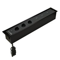CUBOBOX presa multipla nero 3x tipo 13 3x USB-C Charger 36W