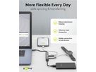 USB-Hub USB-C auf USB-A und USB-C mit PD