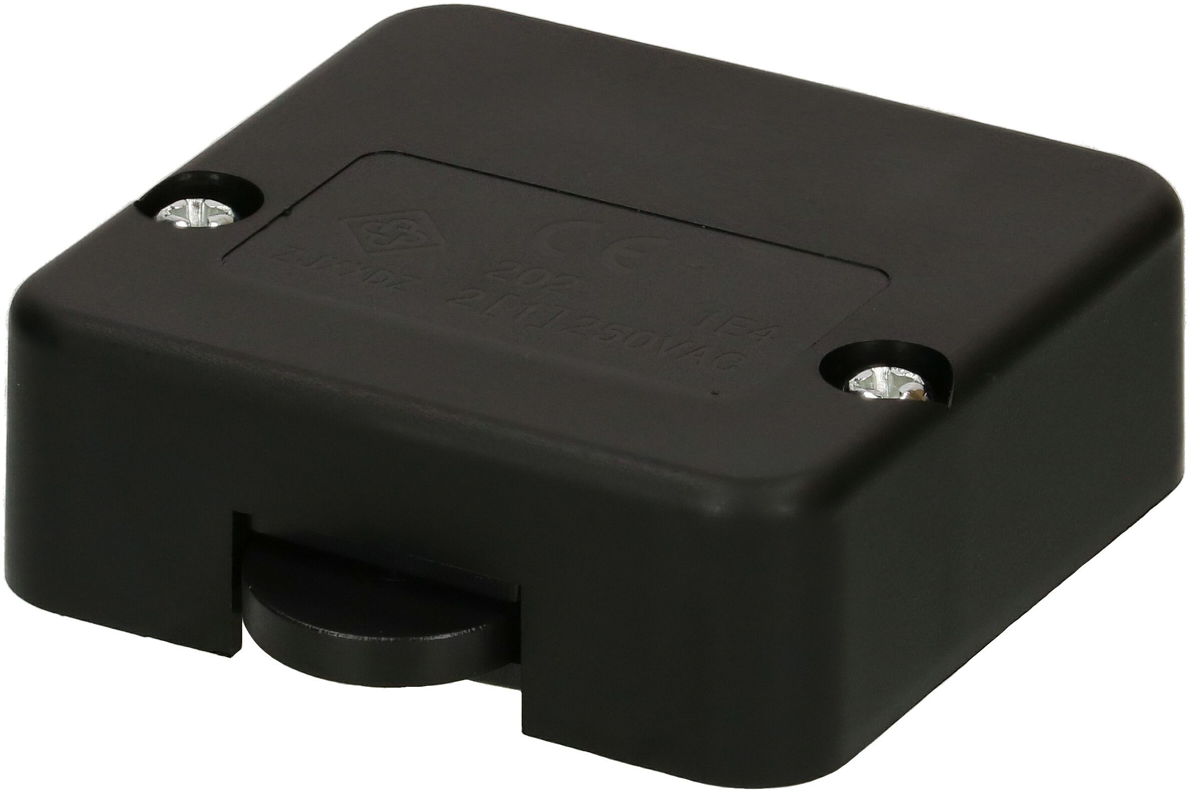 Einbau-Türkontaktschalter 1-polig 500mA 250V schwarz
