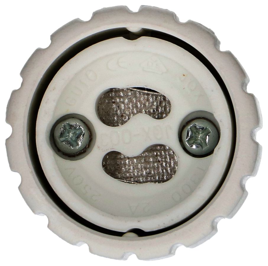 douille d'adaptateur de E14 à GU10 blanc