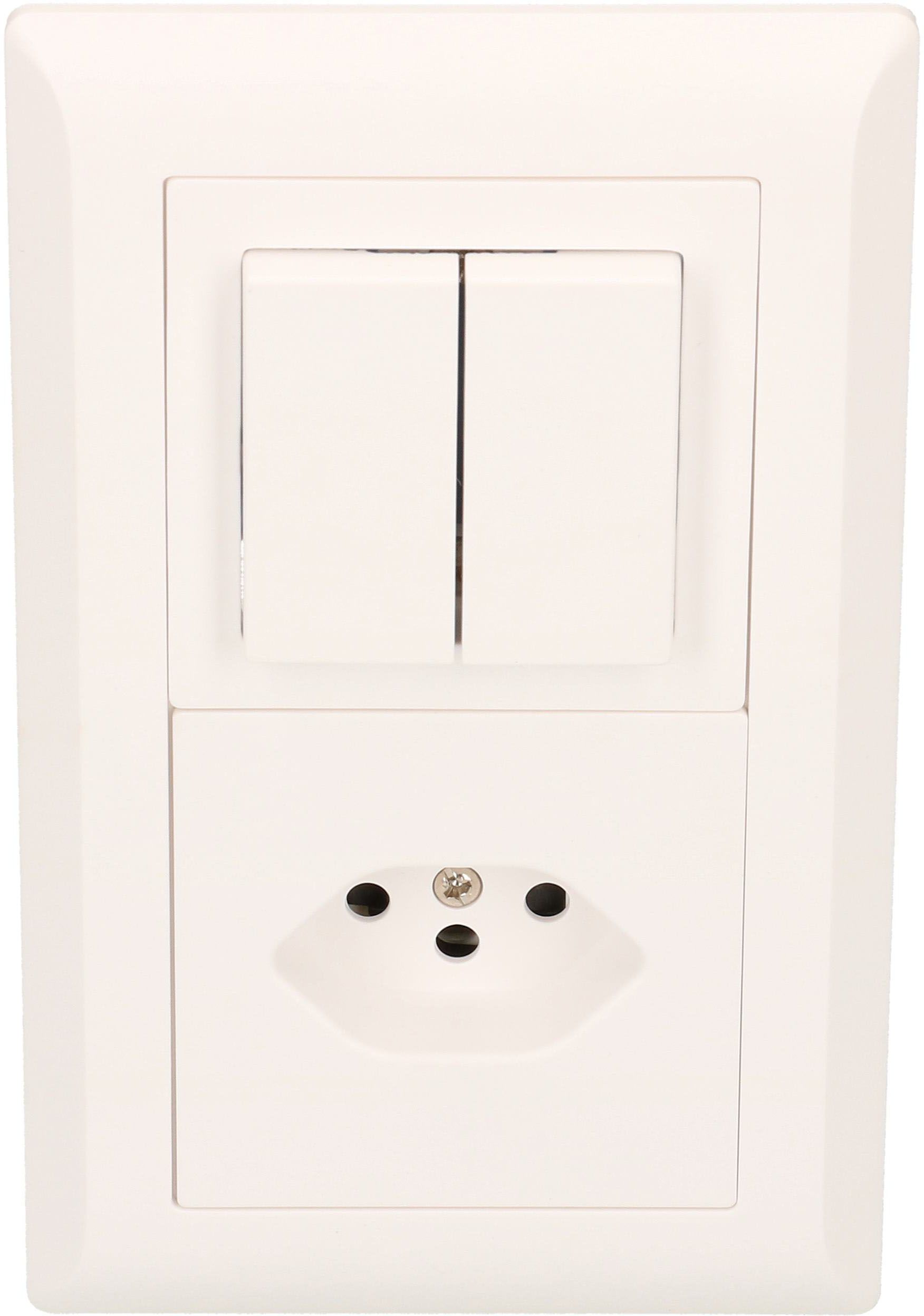 combinaison schéma 3+3 / type 13 ta.2x1 ENC Kallysto blanc