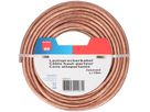 câble de haut-parleur 2x4.0mm² 10m transparent