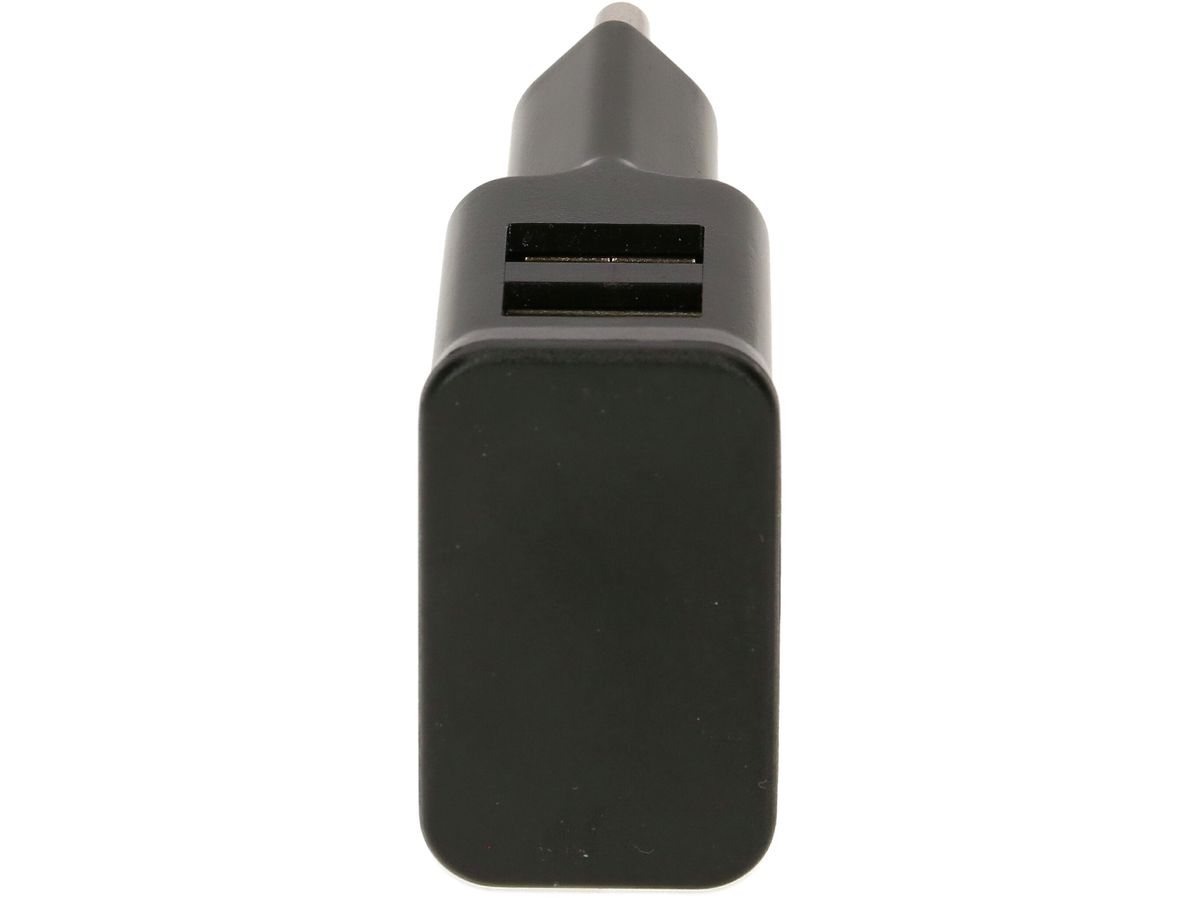 Dual USB-Ladegerät 2.4 A schwarz