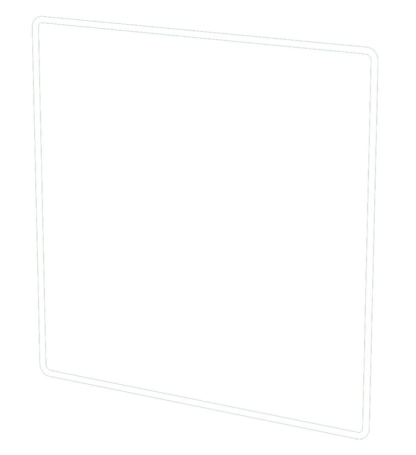 profilo decorativo dim.3x3 priamos bianco