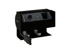 PRISMA bloc multiprise noir 1x type 13 1x USB-A/C 1x module vide