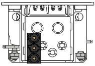 INTRO2.0 presa multipla bianco 4x tipo 13 1x USB-A/C
