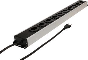 Steckdosenleiste Power Line 10x Typ 23 grau/schwarz 1.5m