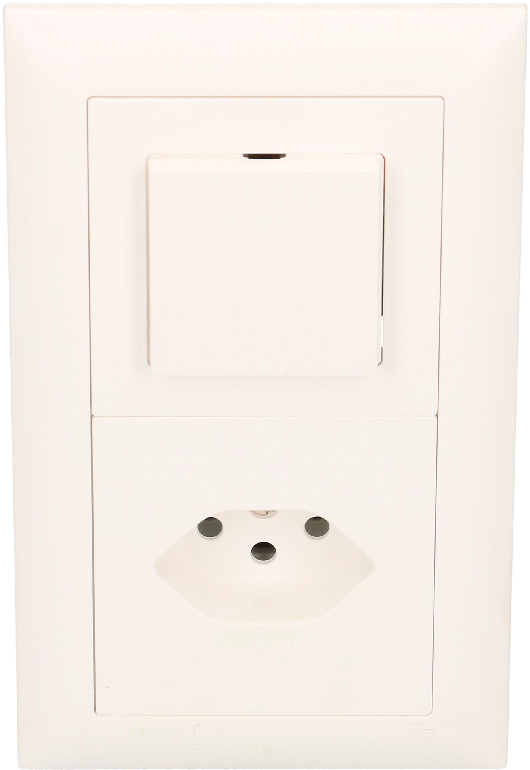 Kombination Schema 3 / Typ 13 Gr.2x1 UP EdizioDue weiss