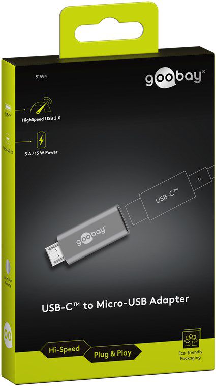 USB-Micro / USB-C OTG Adapter