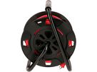 Cable reel with 4x sockets type13 red/black 25m