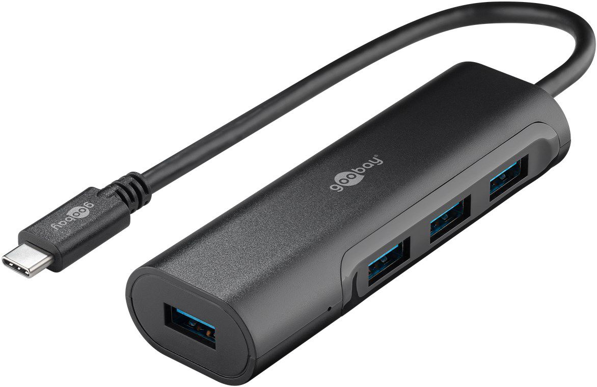 USB Hub / USB-C auf 4x USB 3.0A 0.18m