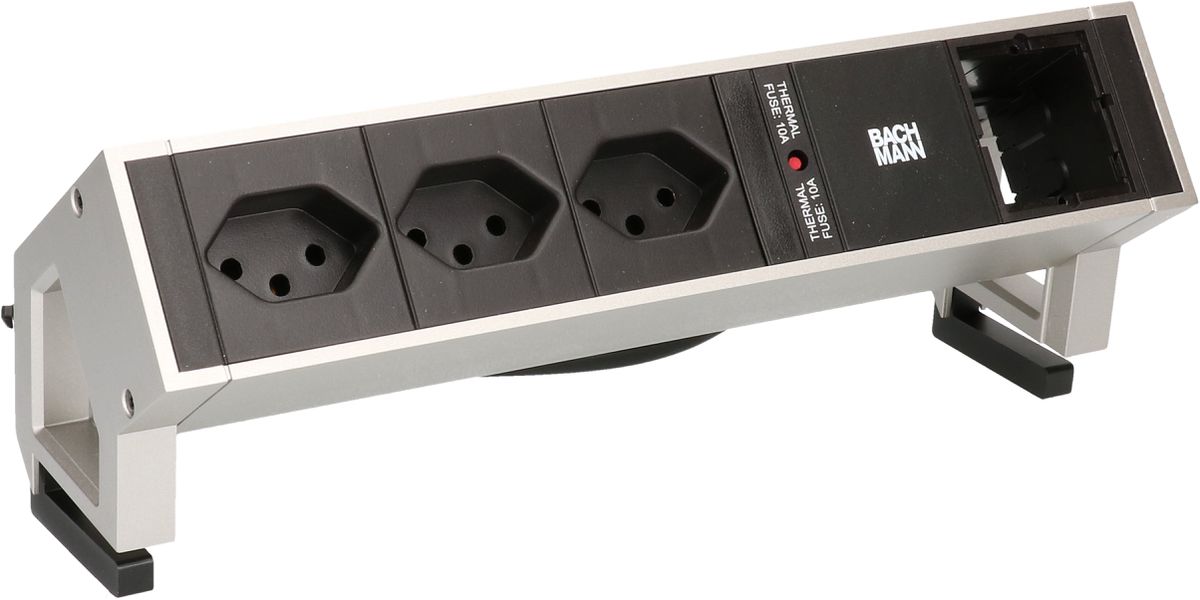 DESK 2 Inox 3x tipo13, 1x vuoto